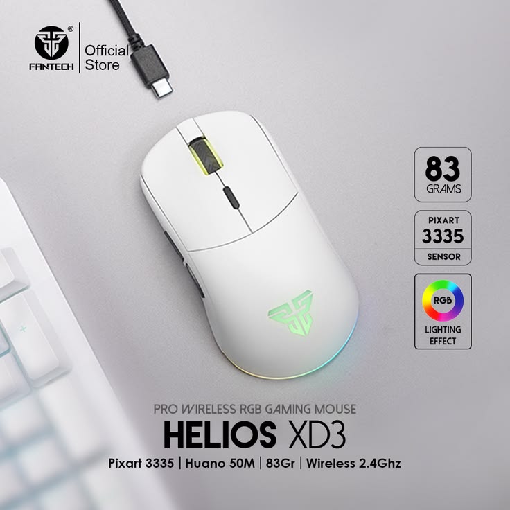 mouse Fantech Helios XD3